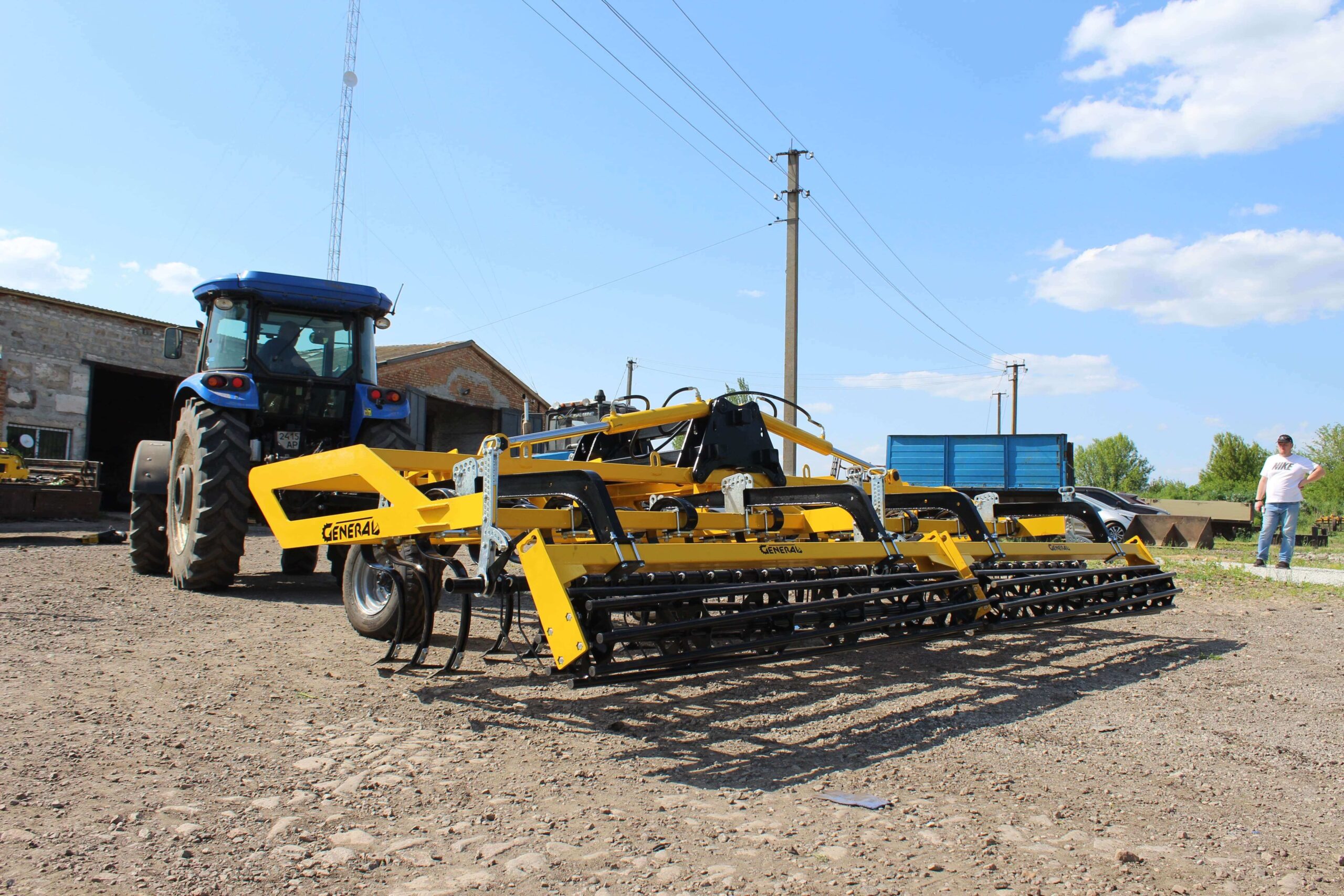 Solid semi-trailed 3-row cultivator General – Bellota 4.8 Solid semi-trailed 3-row cultivator General – Bellota 4.8