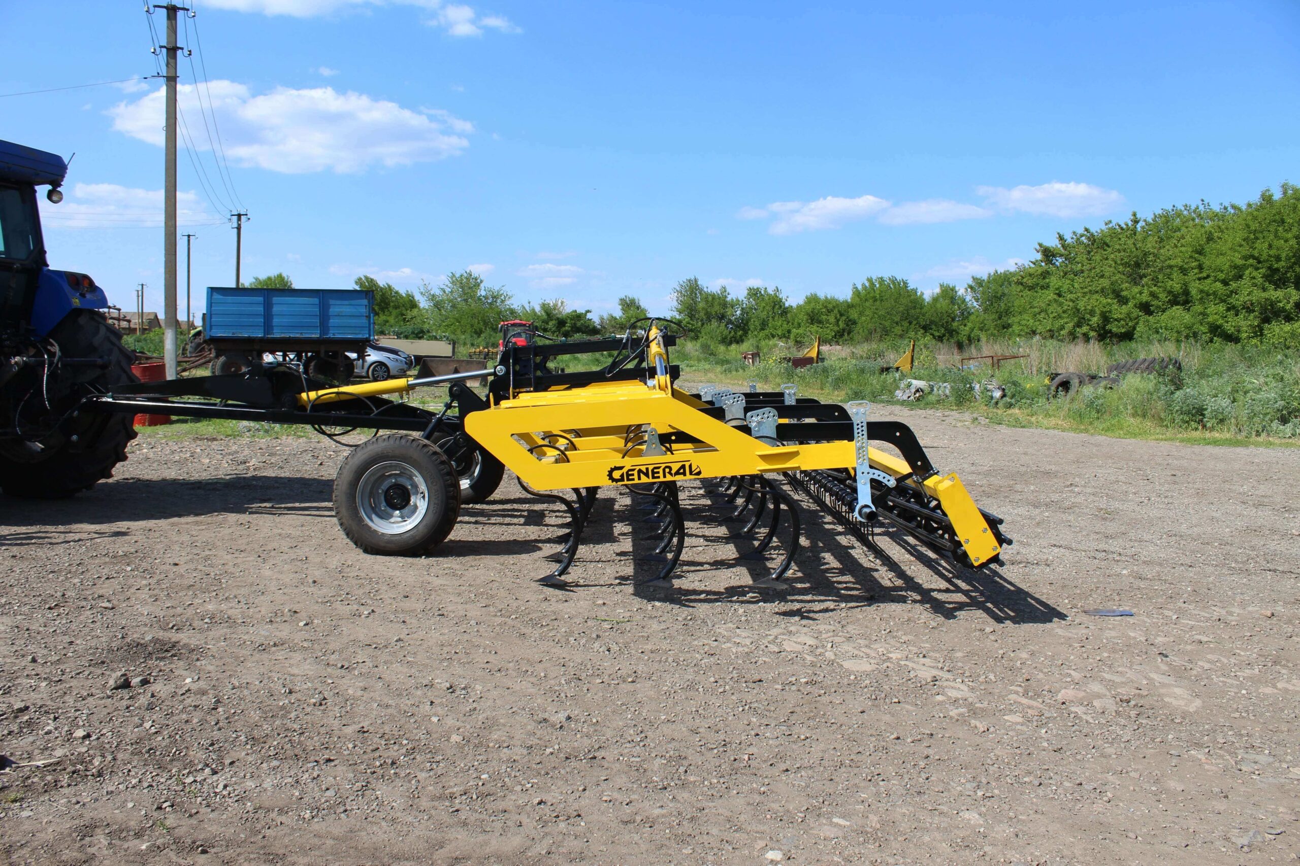 Solid semi-trailed 3-row cultivator General – Bellota 4.8 Solid semi-trailed 3-row cultivator General – Bellota 4.8