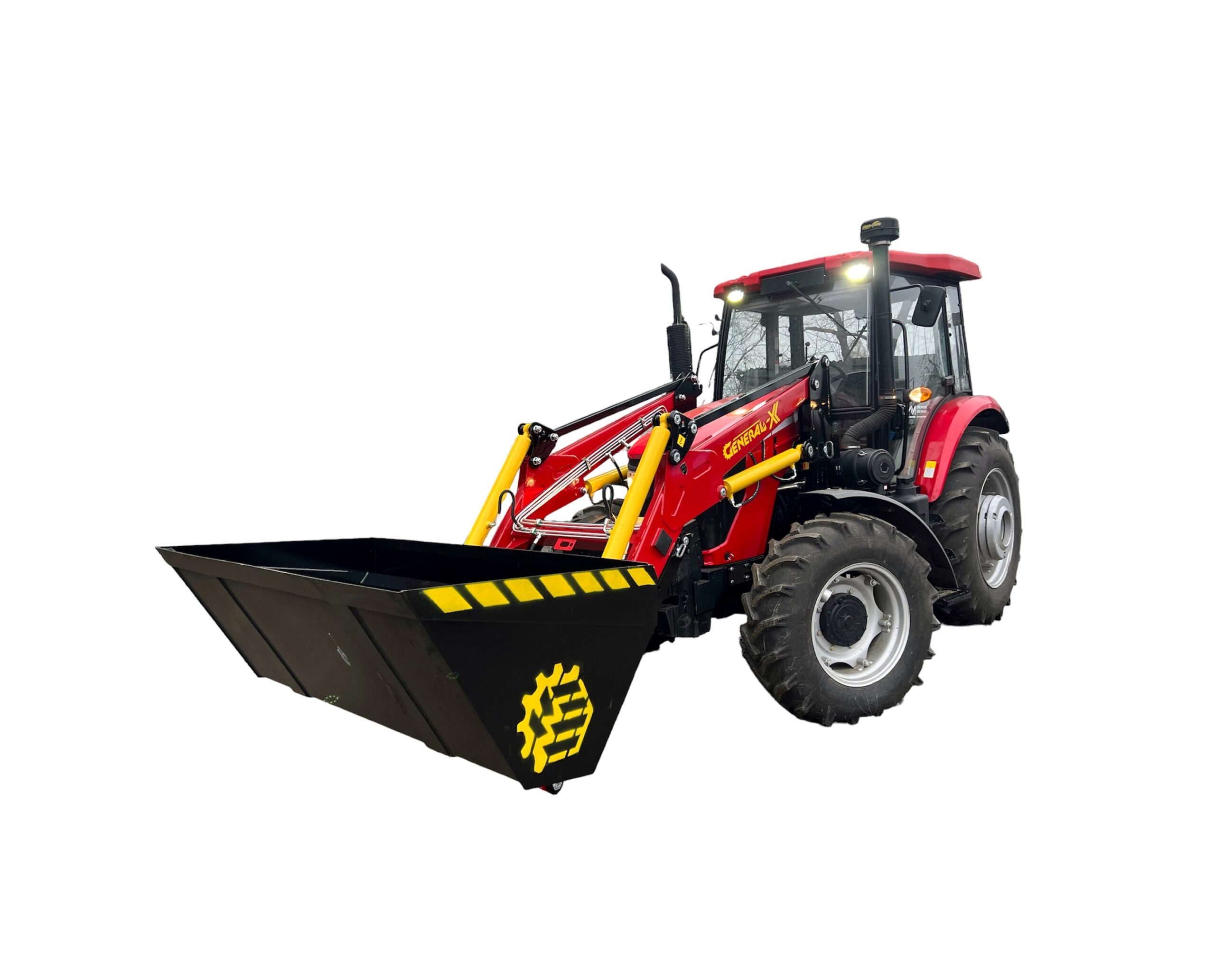 KUN GENERAL X quick-release front loader for YTO tractor KUN GENERAL X quick-release front loader for YTO tractor