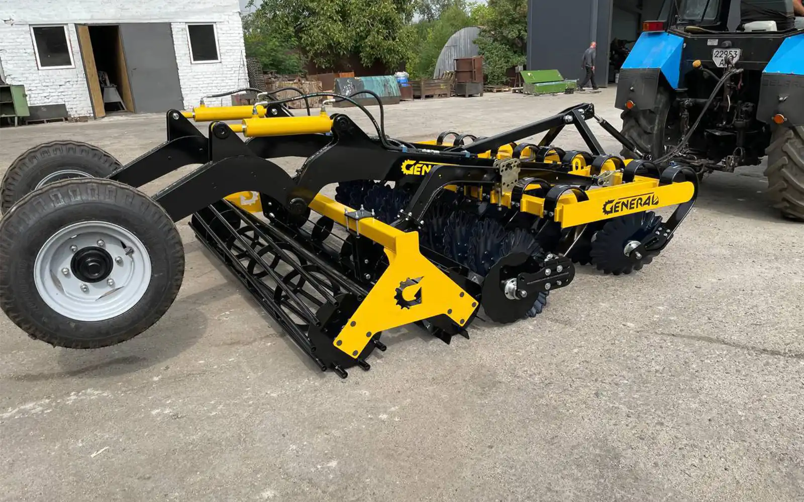 Лущильник прицепной ЛП 2,6 м Агрегат для дисковки стерни General 2,6м прицепной