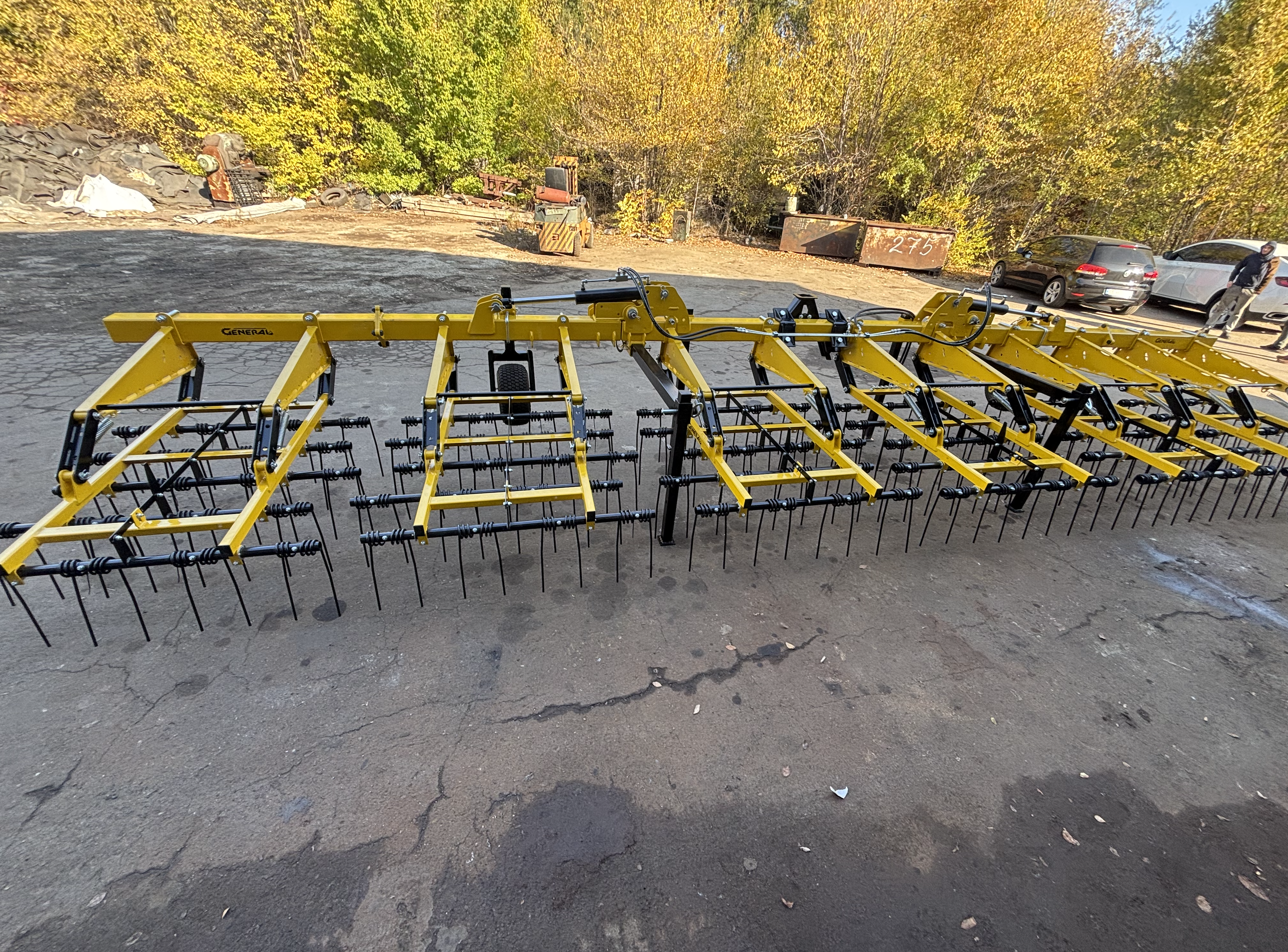 Универсальная пружинна борона 9 м Универсальная пружинна борона 9 м